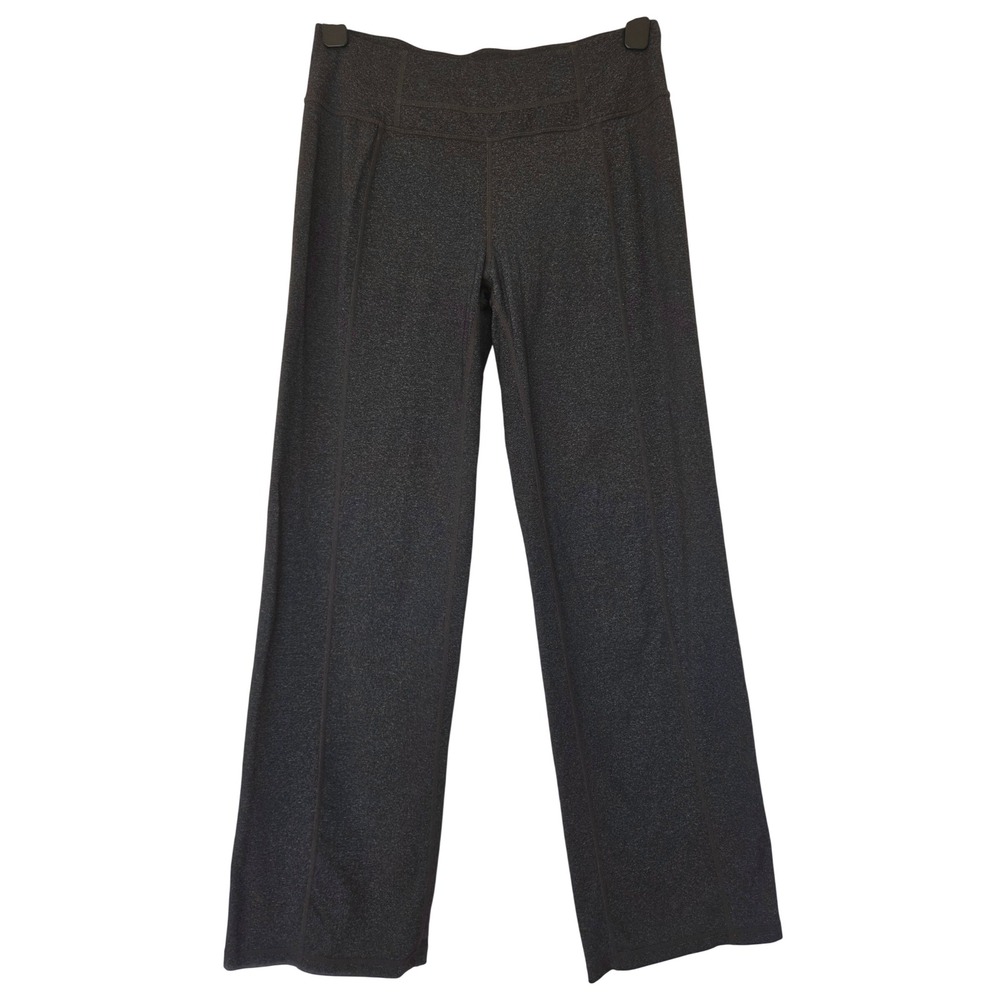 PrAna Womens Wide Leg Yoga Pants Charcoal S Activewear Athleisure Hiking Gym